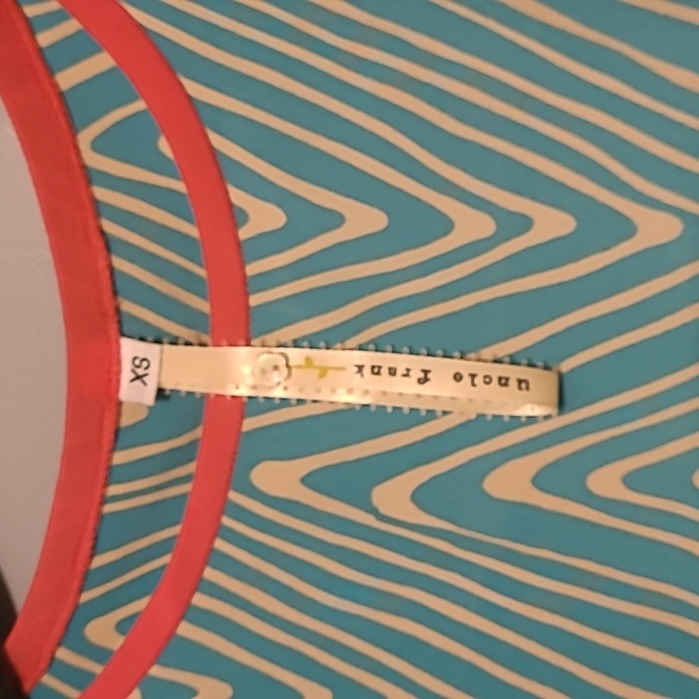 Uncle Frank Chevron Pattern Dress - image 5